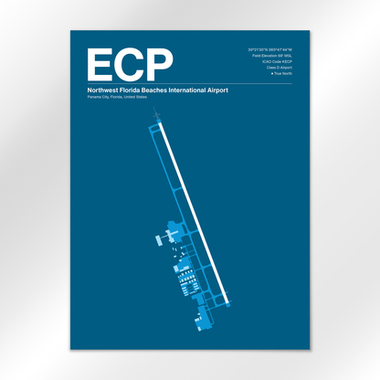ECP Airport Diagram