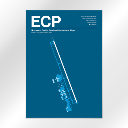 ECP Airport Diagram