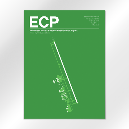 ECP Airport Diagram