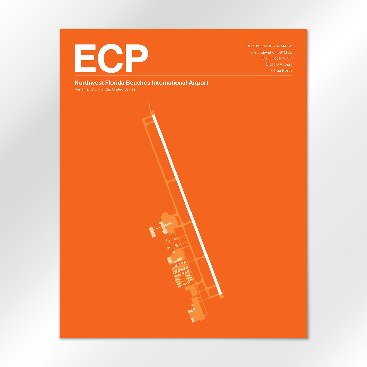 ECP Airport Diagram