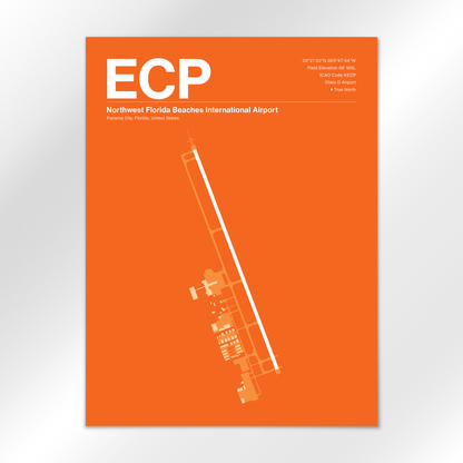 ECP Airport Diagram