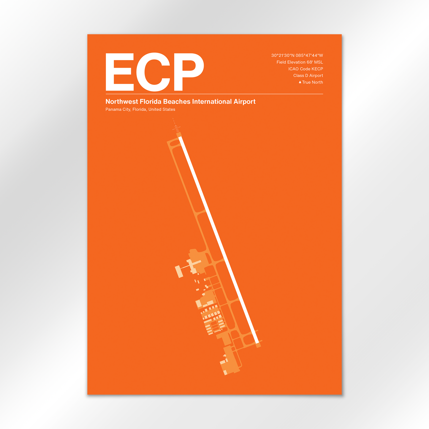 ECP Airport Diagram