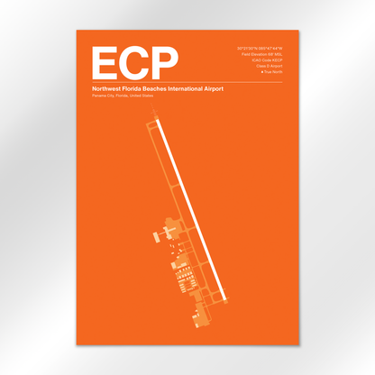 ECP Airport Diagram