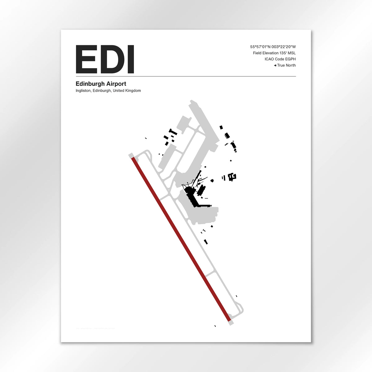 EDI Airport Diagram