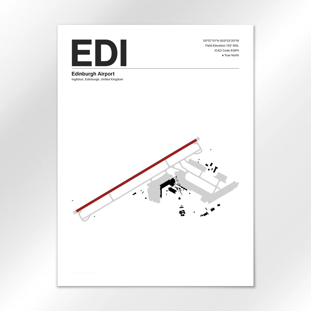 EDI Airport Diagram