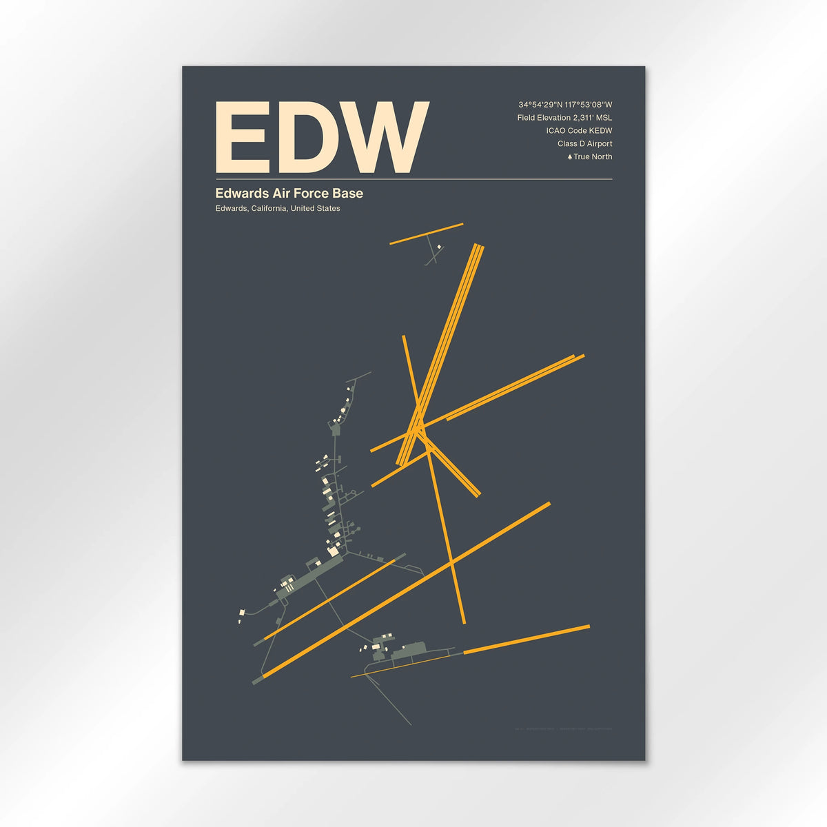 EDW Airport Diagram