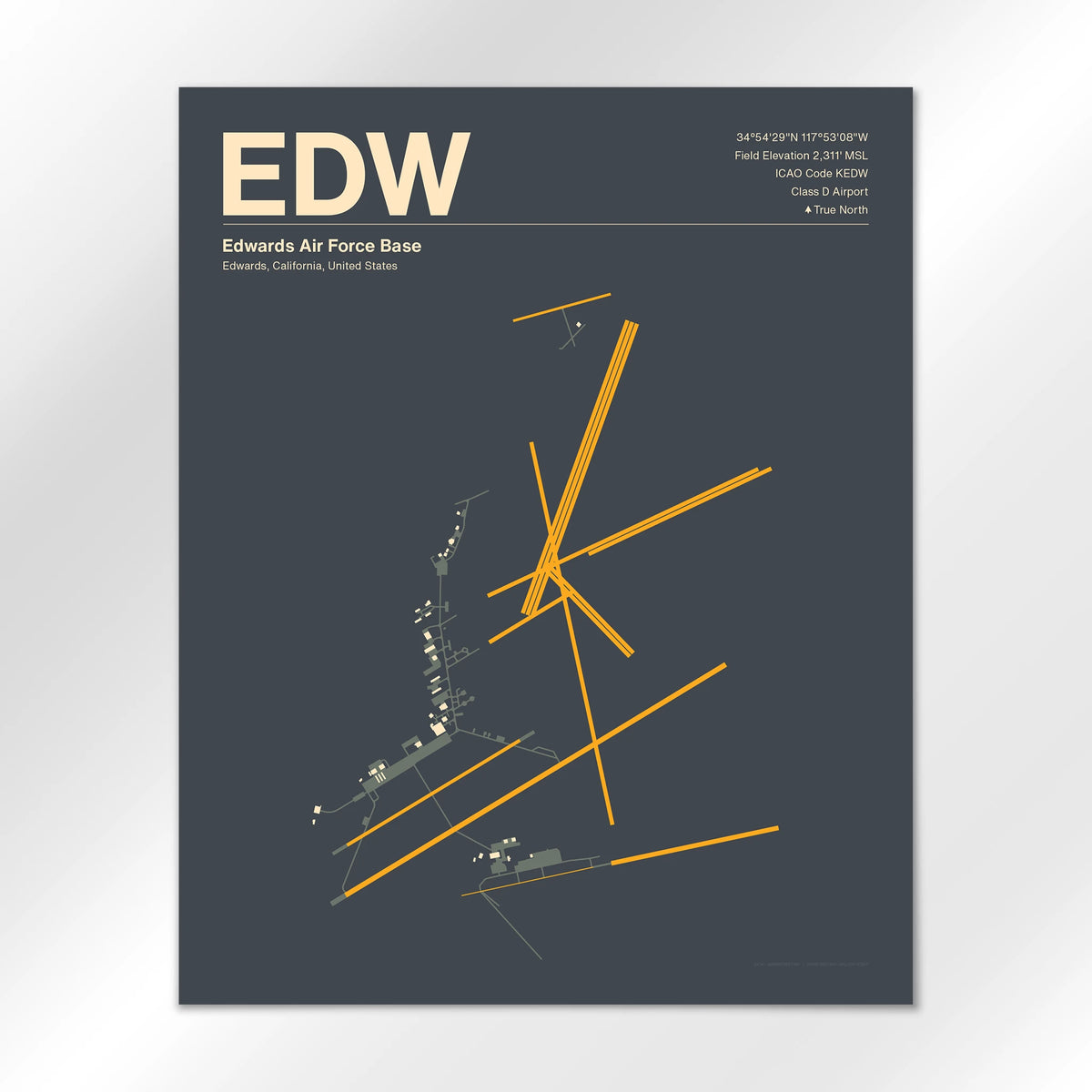 EDW Airport Diagram