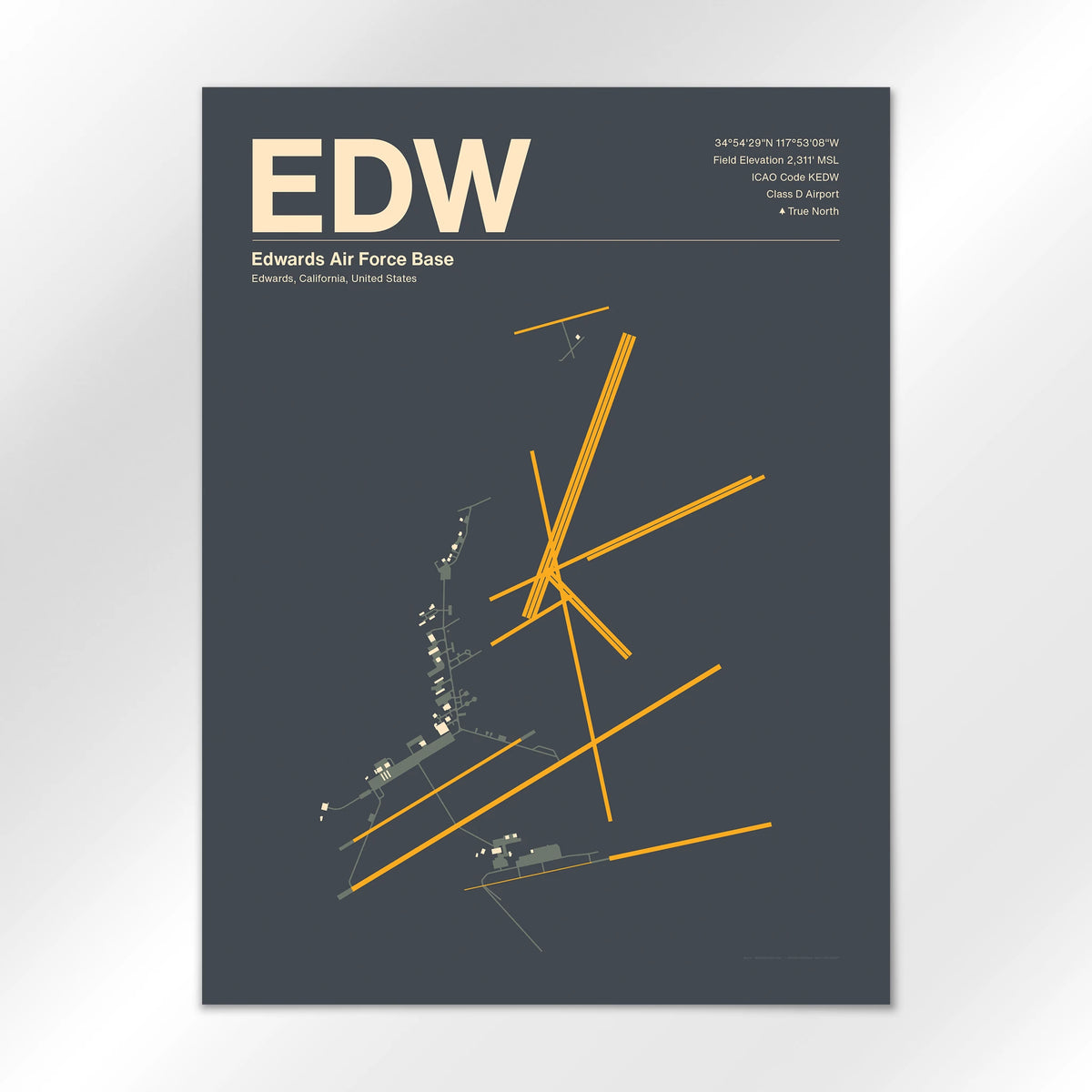 EDW Airport Diagram
