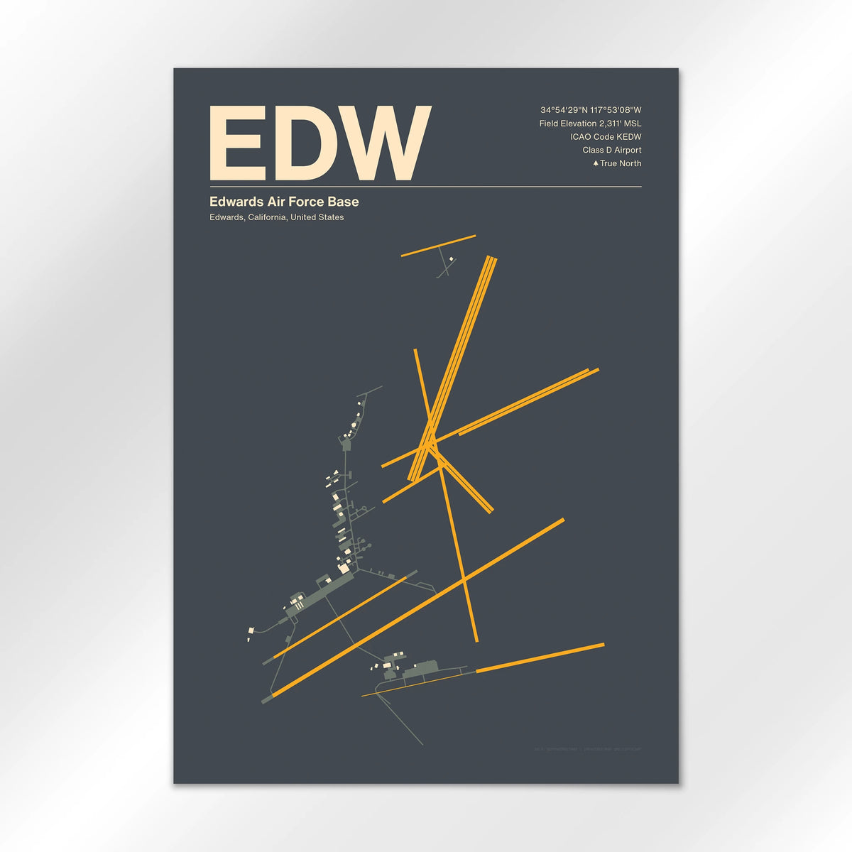 EDW Airport Diagram
