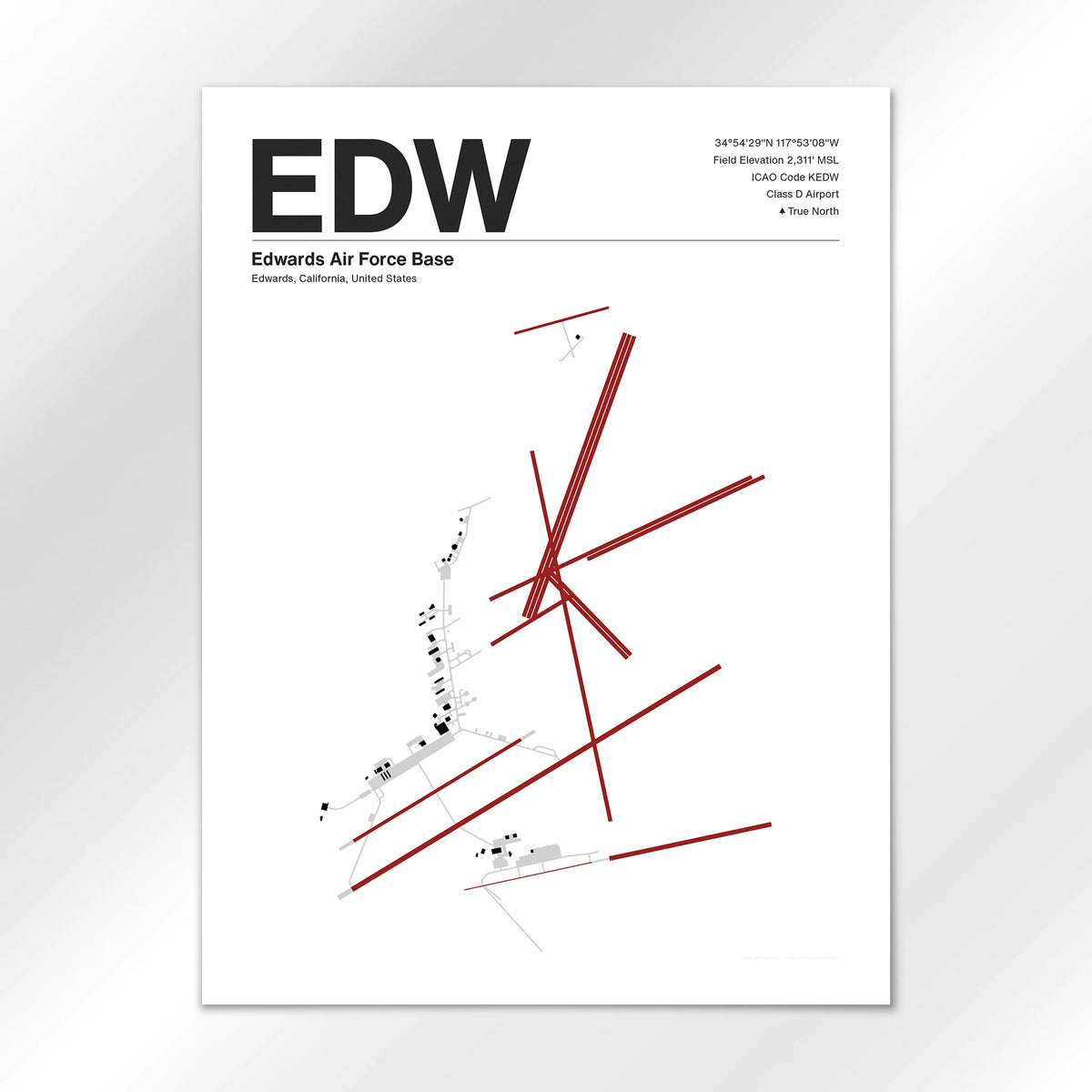 EDW Airport Diagram