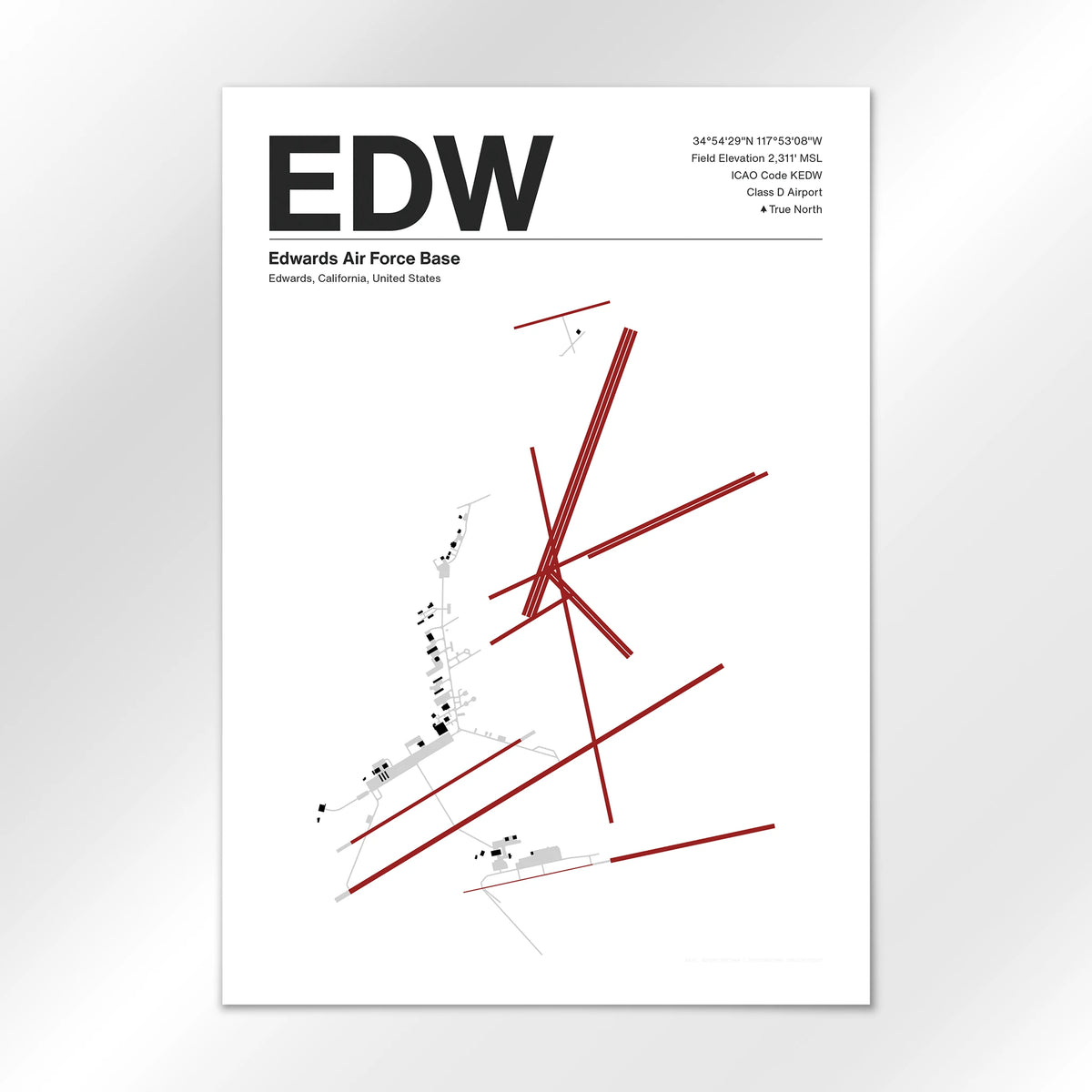 EDW Airport Diagram