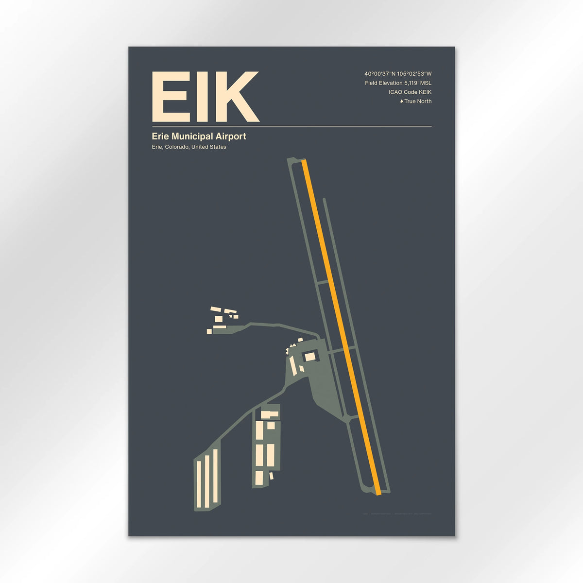 EIK Airport Diagram
