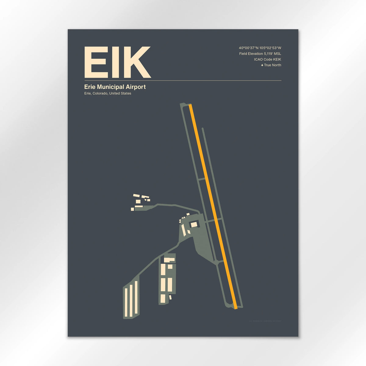 EIK Airport Diagram
