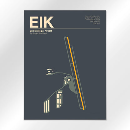 EIK Airport Diagram