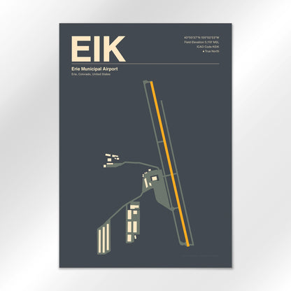 EIK Airport Diagram
