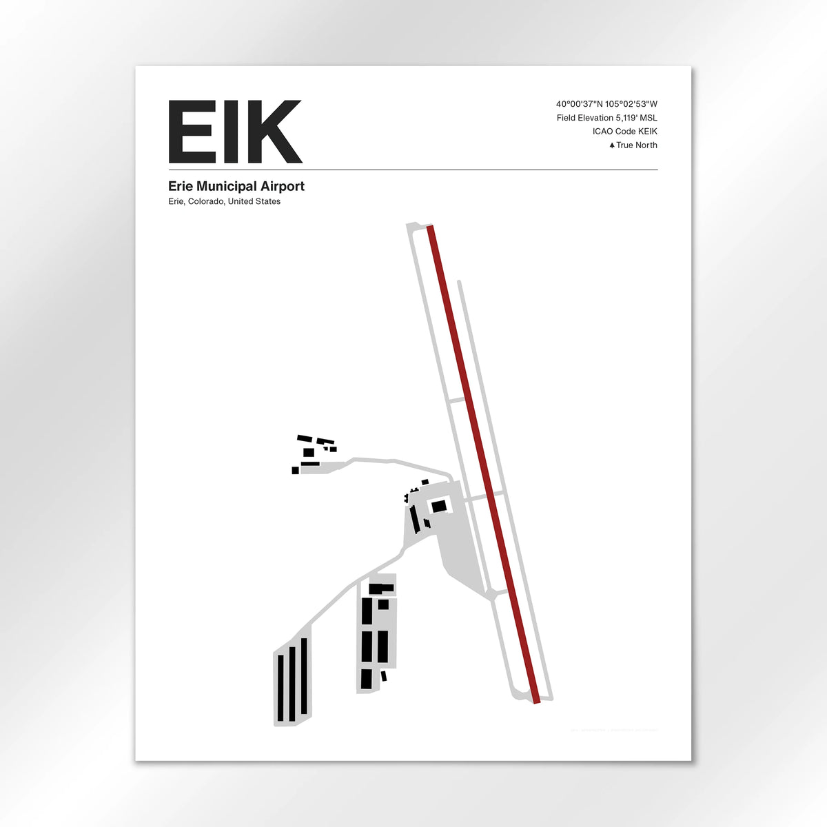 EIK Airport Diagram