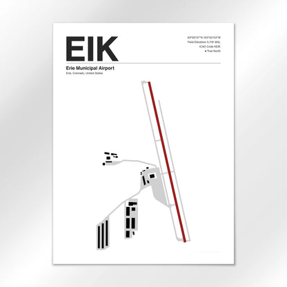 EIK Airport Diagram