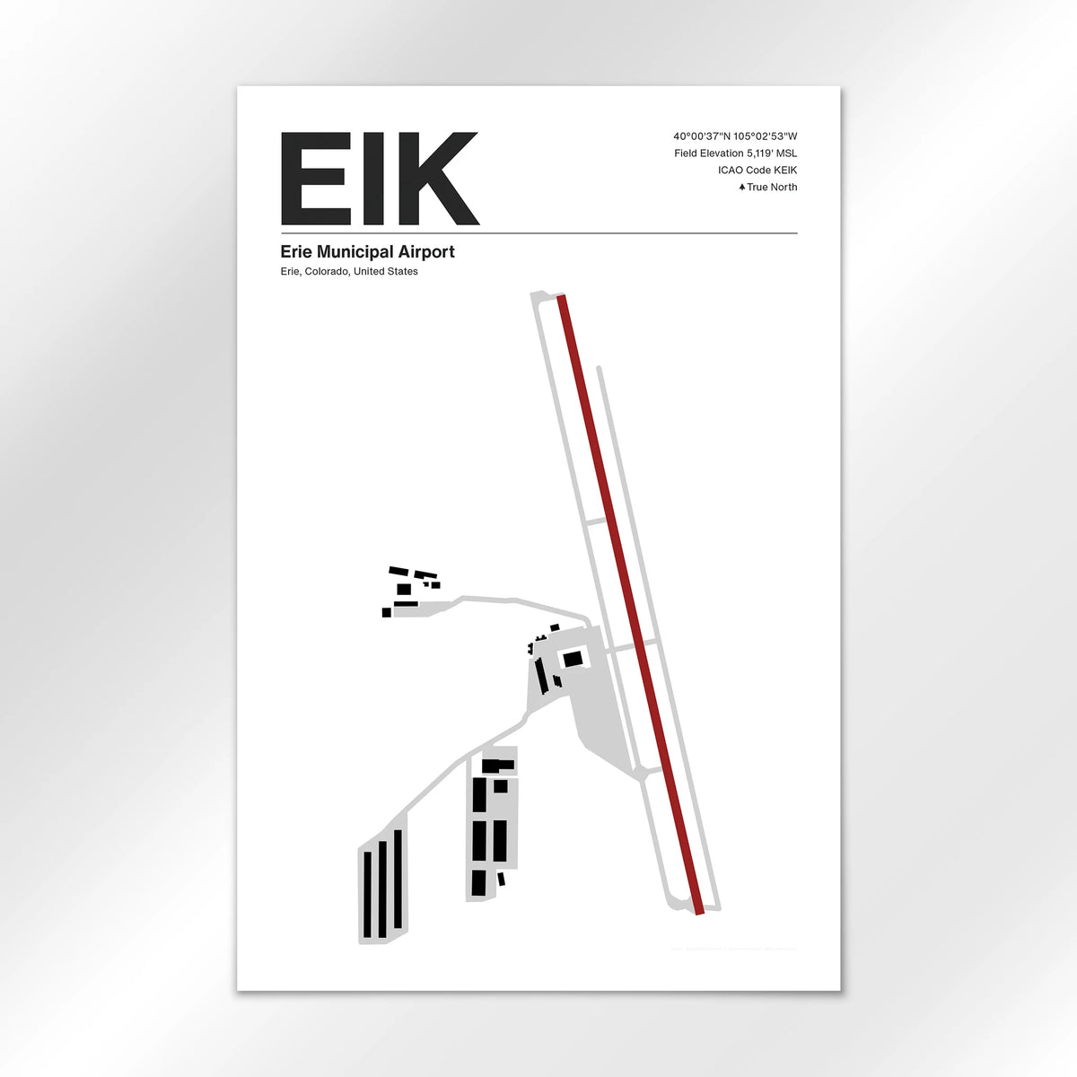 EIK Airport Diagram