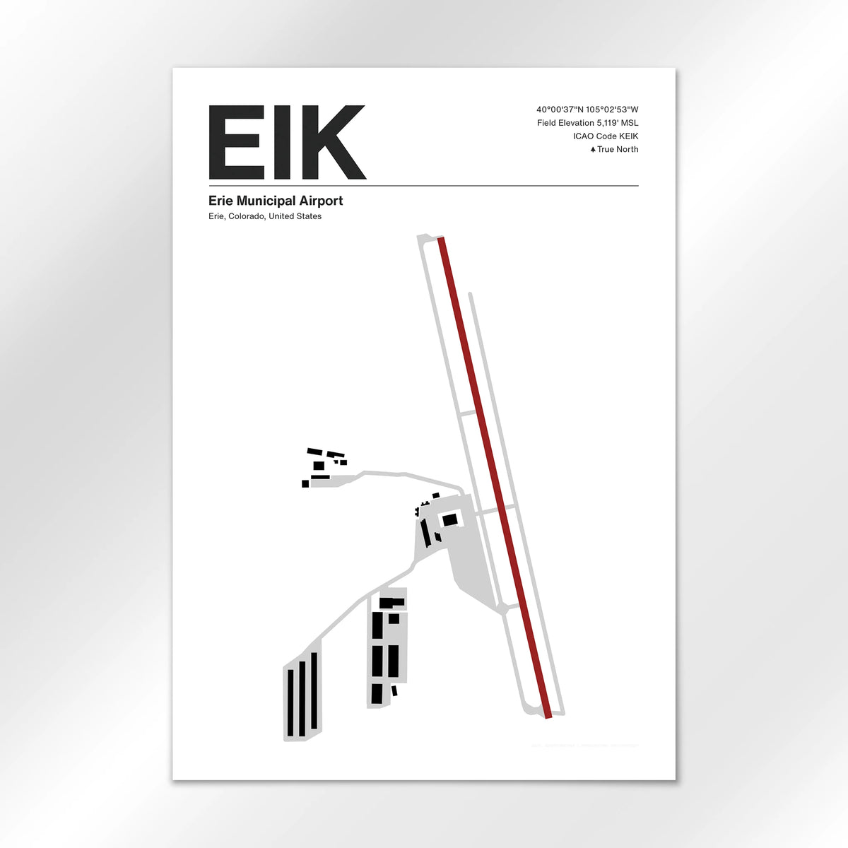 EIK Airport Diagram