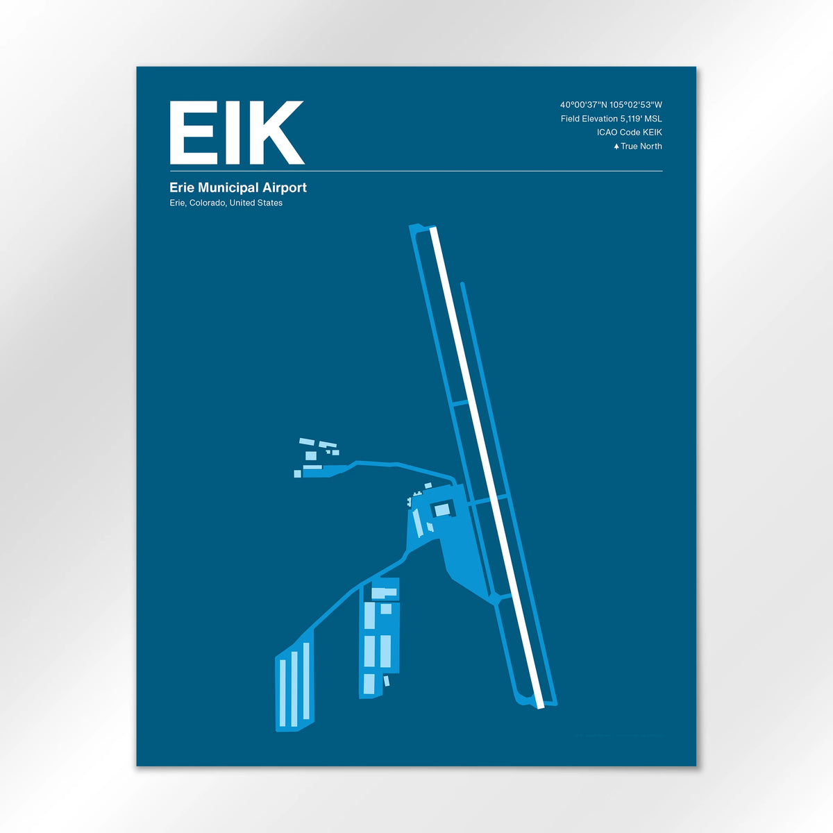 EIK Airport Diagram