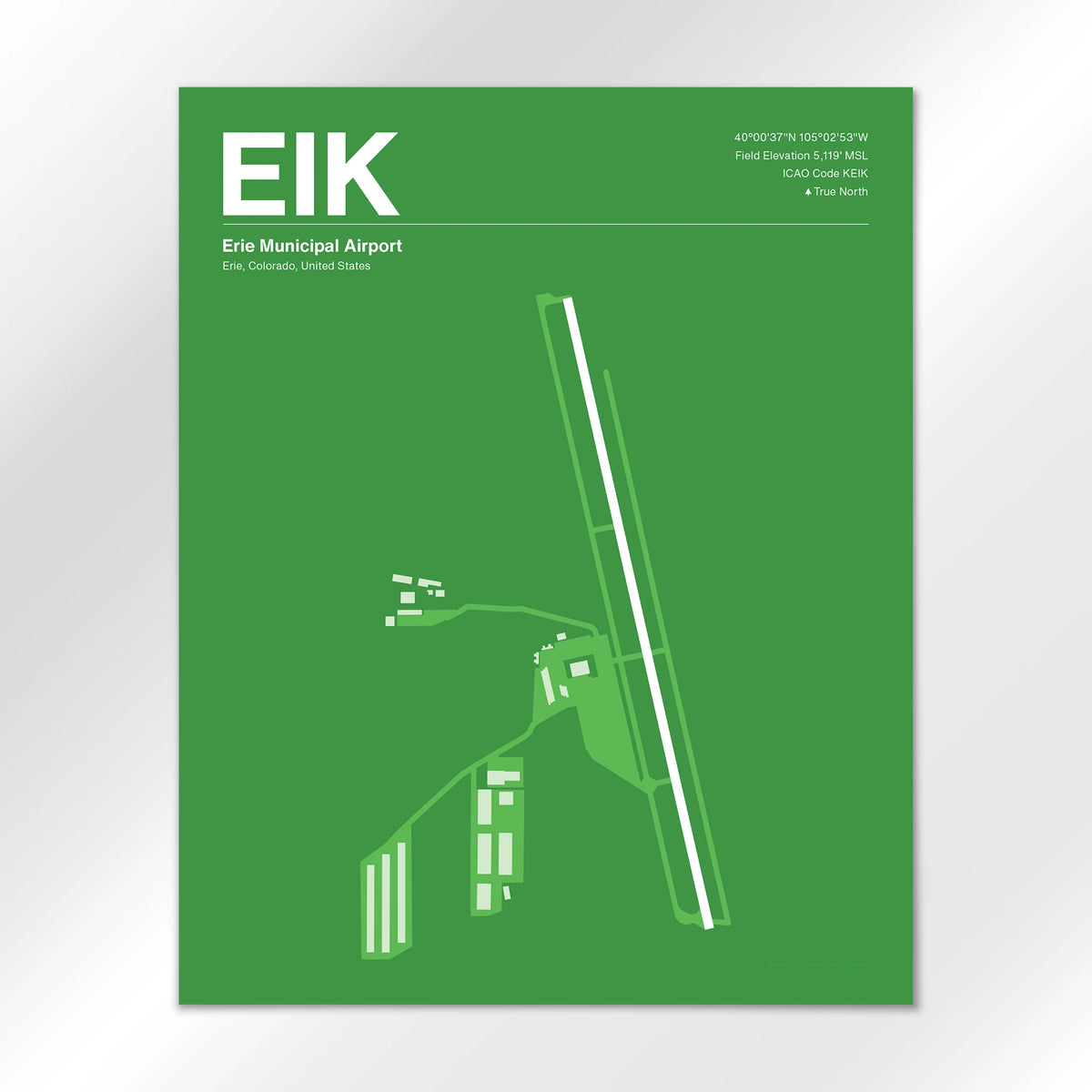 EIK Airport Diagram