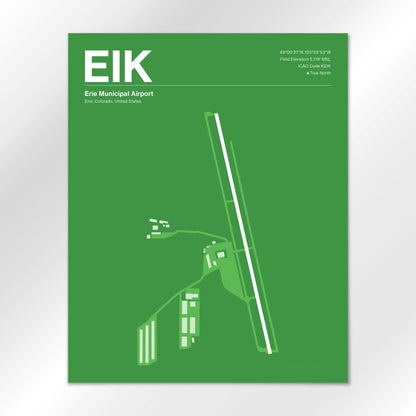 EIK Airport Diagram