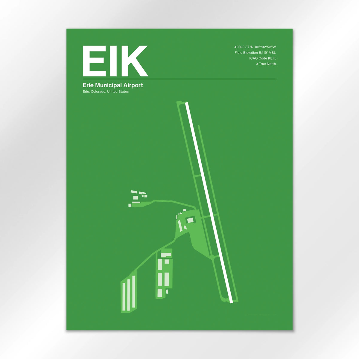 EIK Airport Diagram