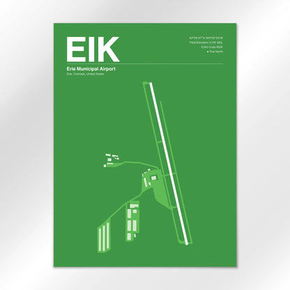 EIK Airport Diagram