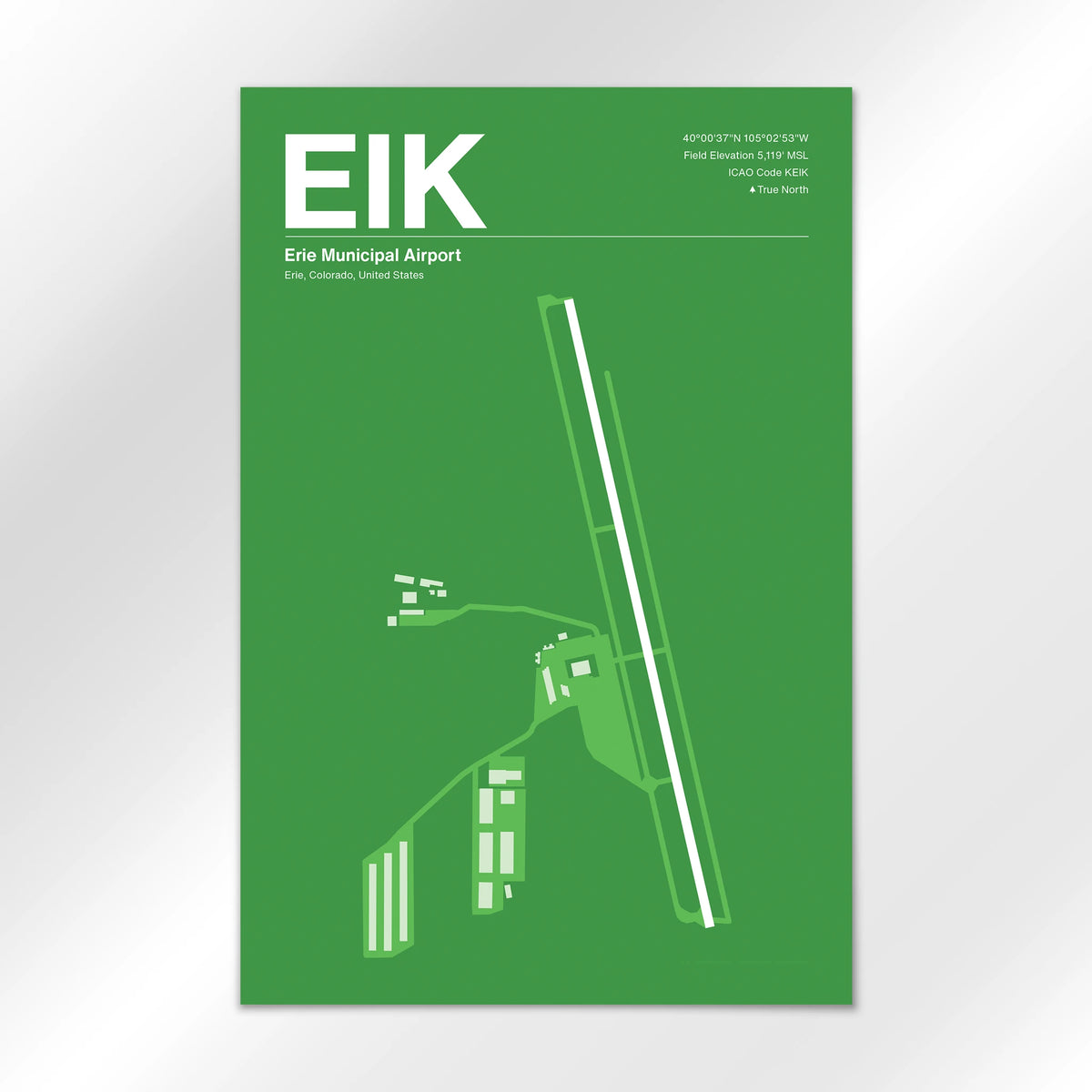 EIK Airport Diagram