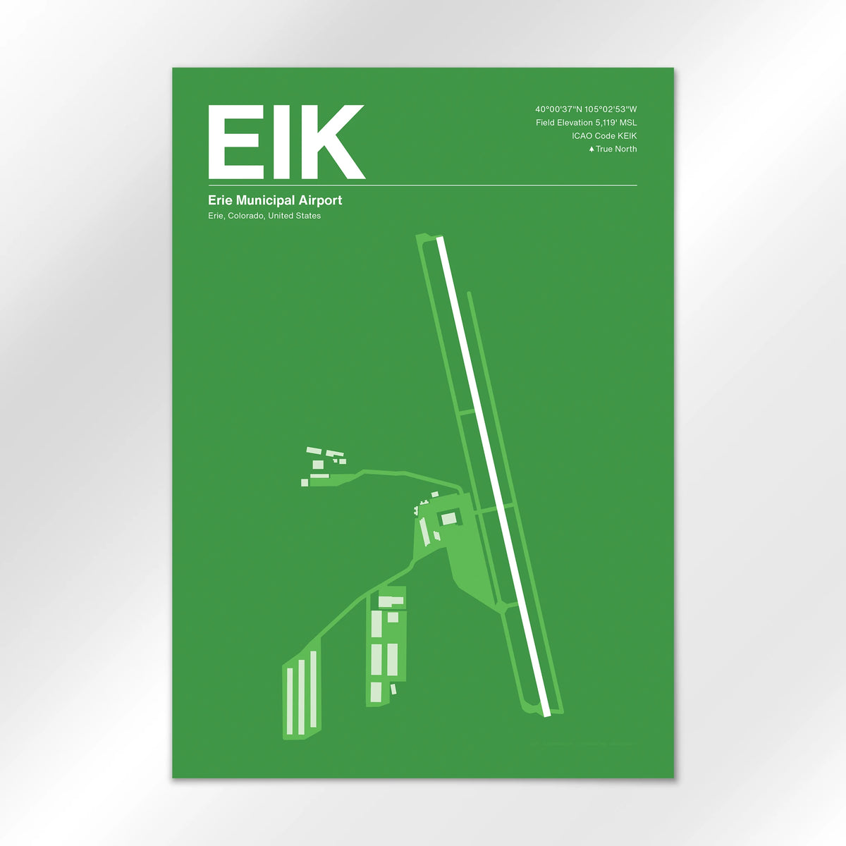 EIK Airport Diagram