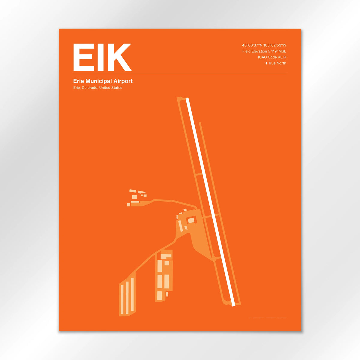 EIK Airport Diagram
