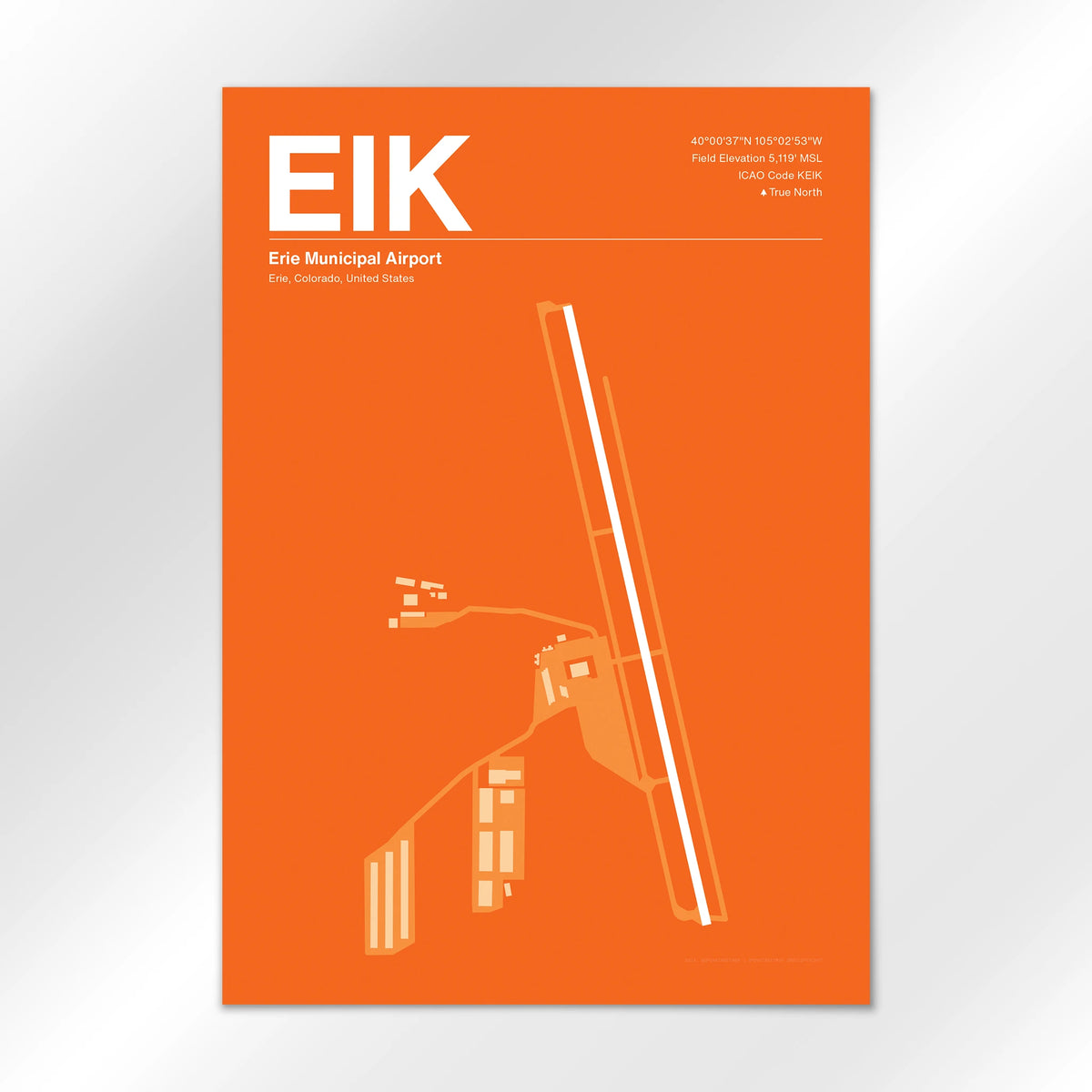 EIK Airport Diagram