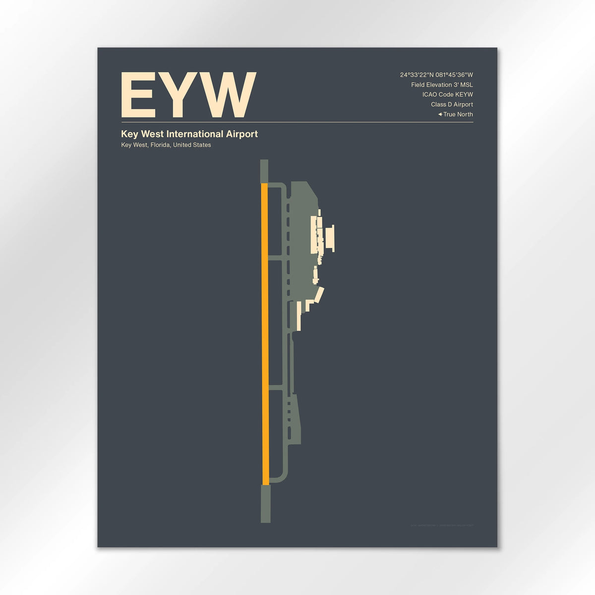 EYW Airport Diagram