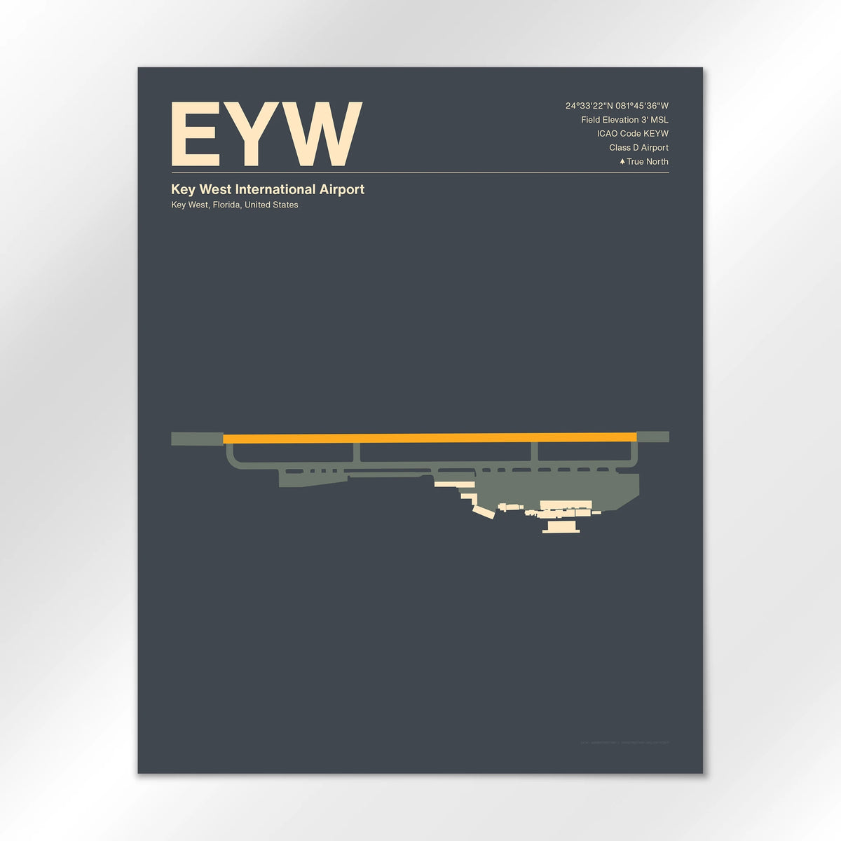 EYW Airport Diagram