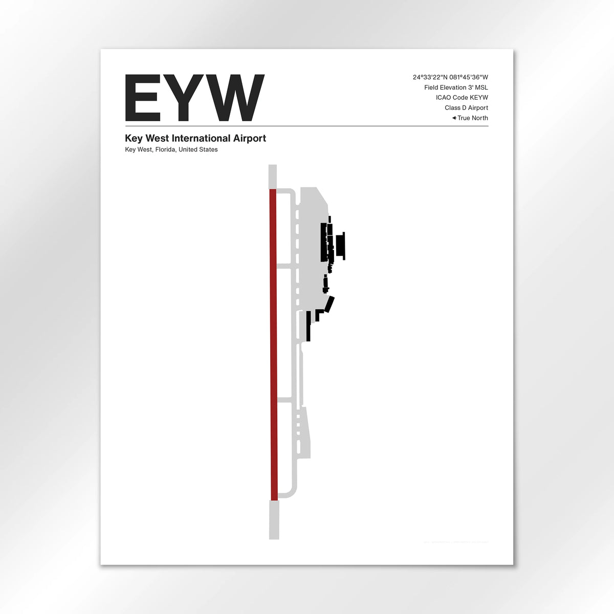 EYW Airport Diagram
