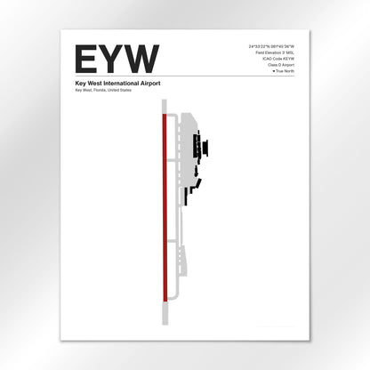 EYW Airport Diagram