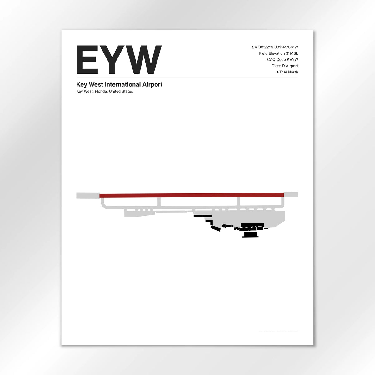 EYW Airport Diagram