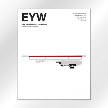 EYW Airport Diagram