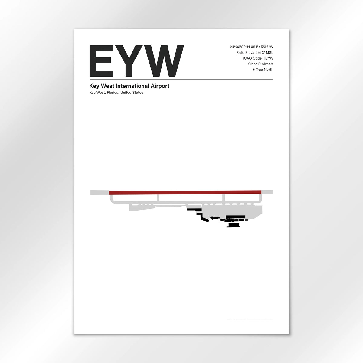 EYW Airport Diagram