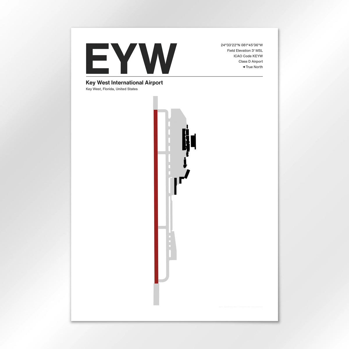 EYW Airport Diagram