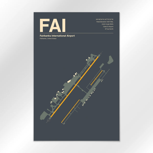 FAI Airport Diagram
