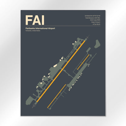 FAI Airport Diagram