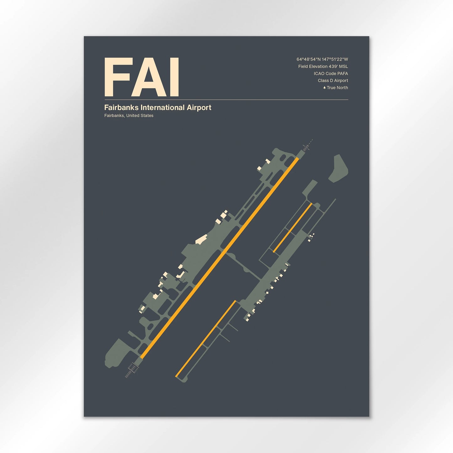 FAI Airport Diagram
