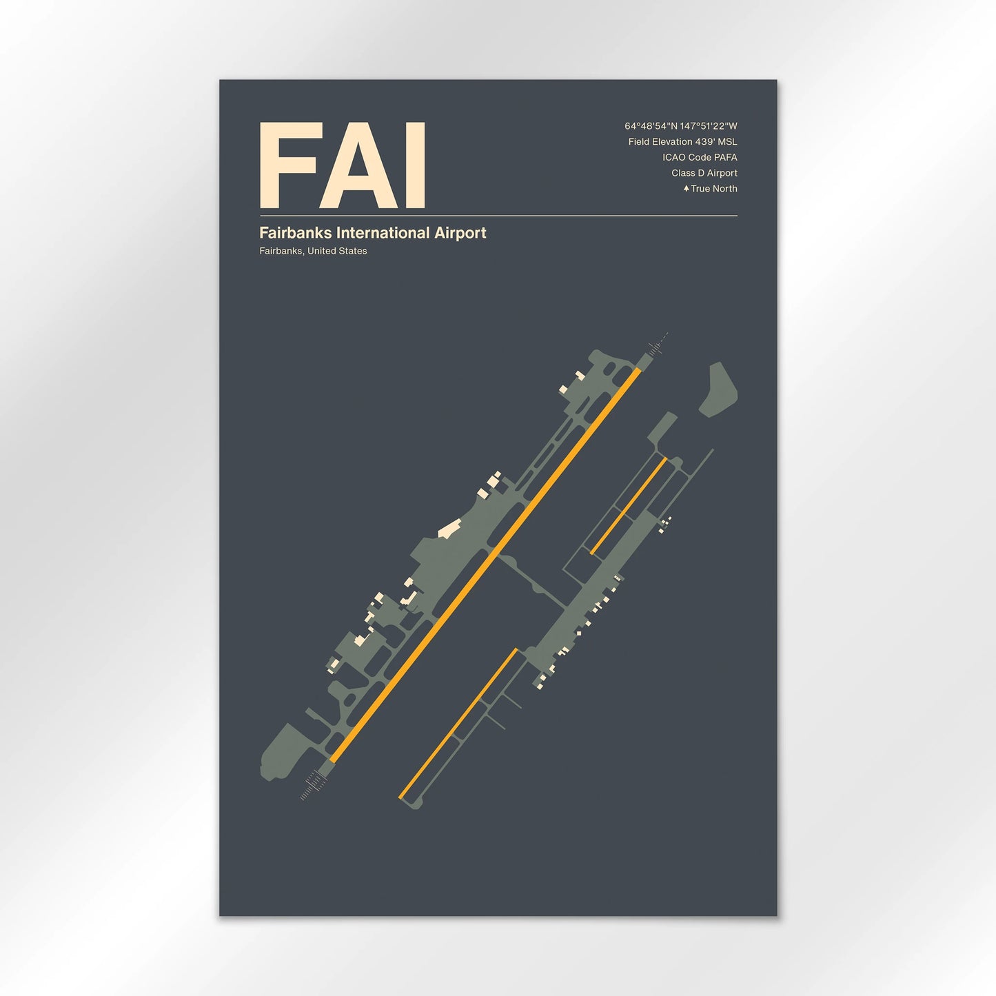 FAI Airport Diagram