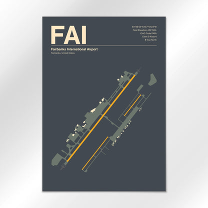 FAI Airport Diagram