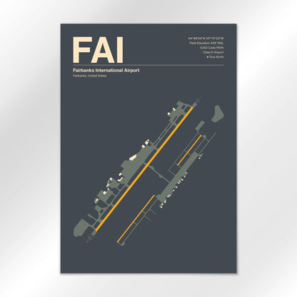 FAI Airport Diagram
