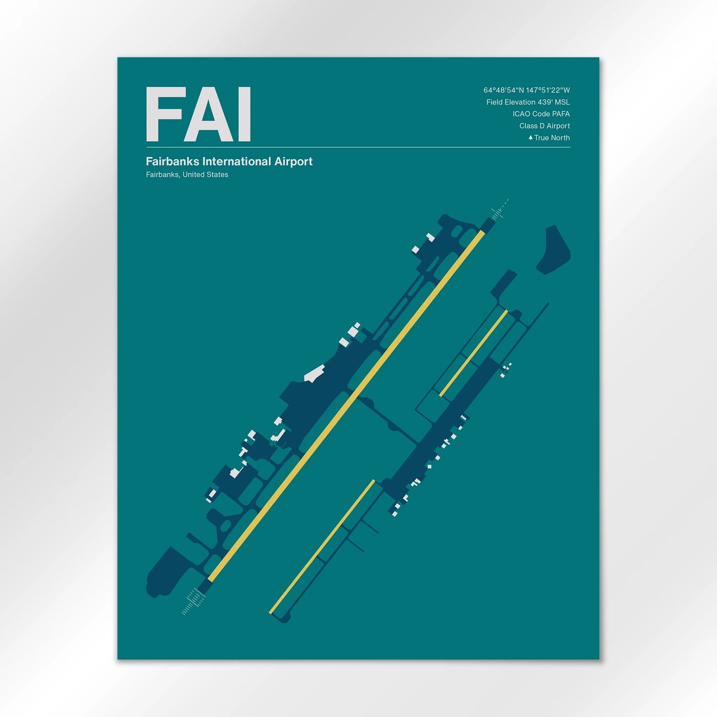 FAI Airport Diagram