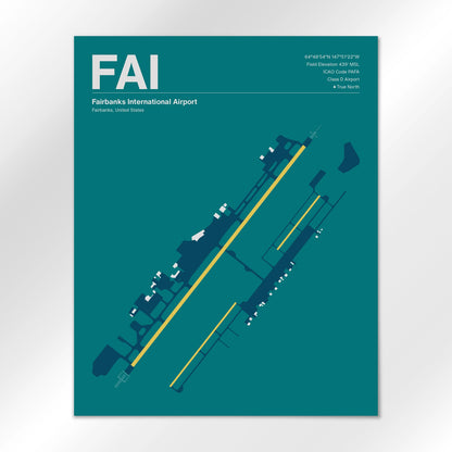 FAI Airport Diagram