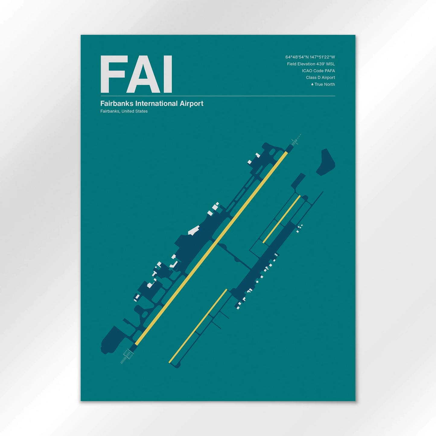 FAI Airport Diagram