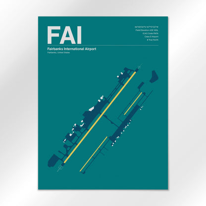 FAI Airport Diagram